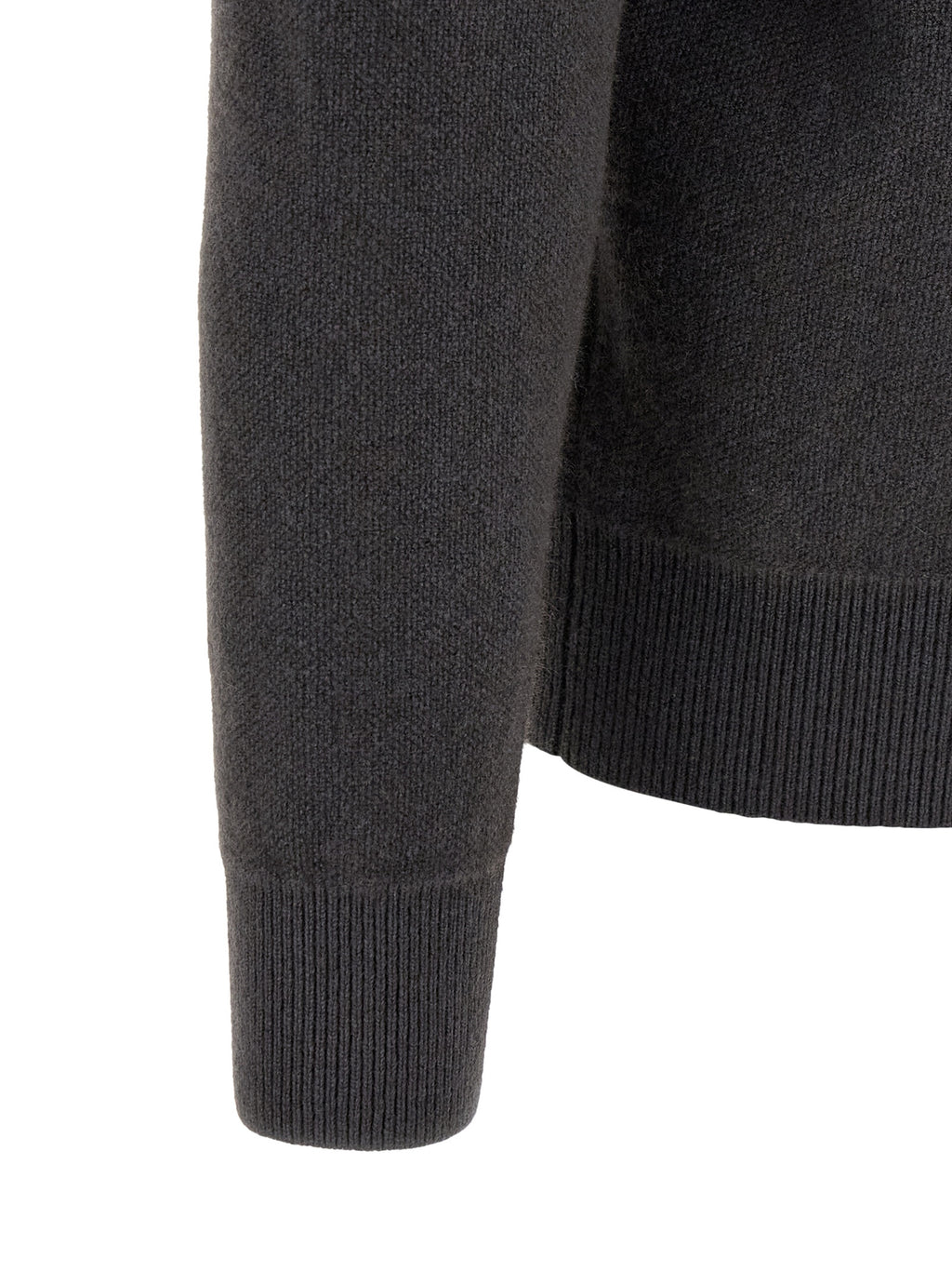 Gray Cashmere Cardigan