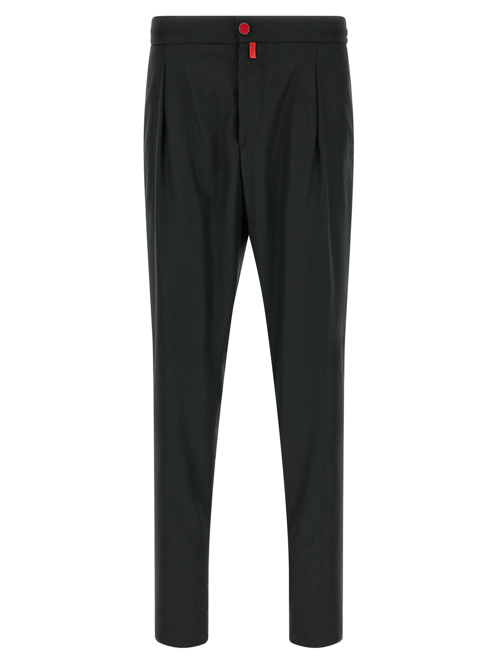 Gray Wool Casual Pants