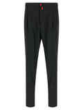 Gray Wool Casual Pants