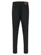 Gray Wool Casual Pants