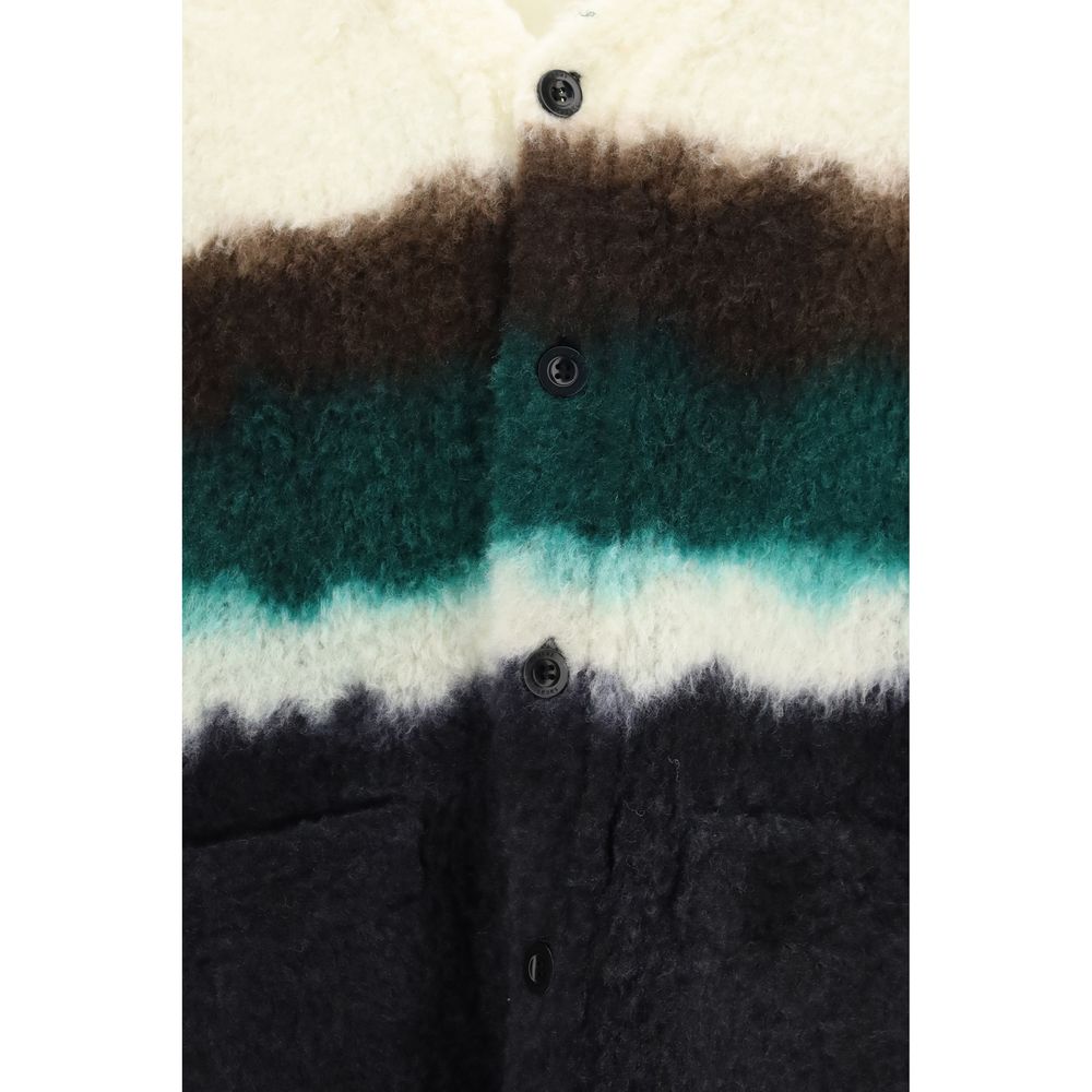 Multicolor Wool Oves Aries Cardigan