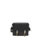 Black Calf Leather Bos Taurus Shoulder Bag