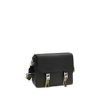 Black Calf Leather Bos Taurus Shoulder Bag