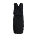 Black Wool Oves Aries Cocktail Dress
