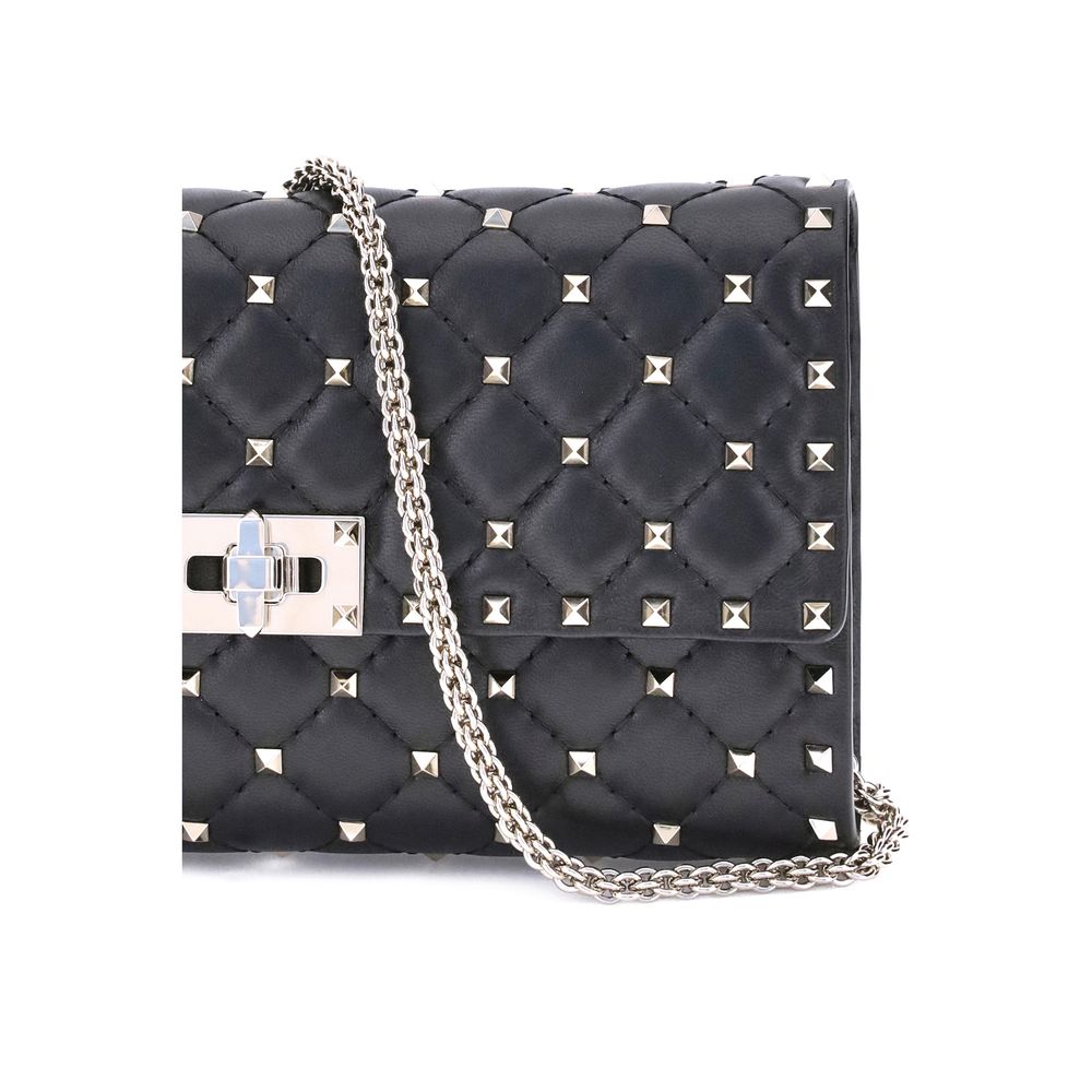 Black Calf Leather Bos Taurus Shoulder Bag