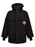 Black Polyester Parka
