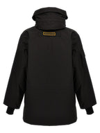 Black Polyester Parka