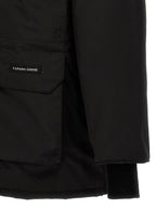 Black Polyester Parka