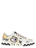 Multicolor Calfskin Low Top Sneakers