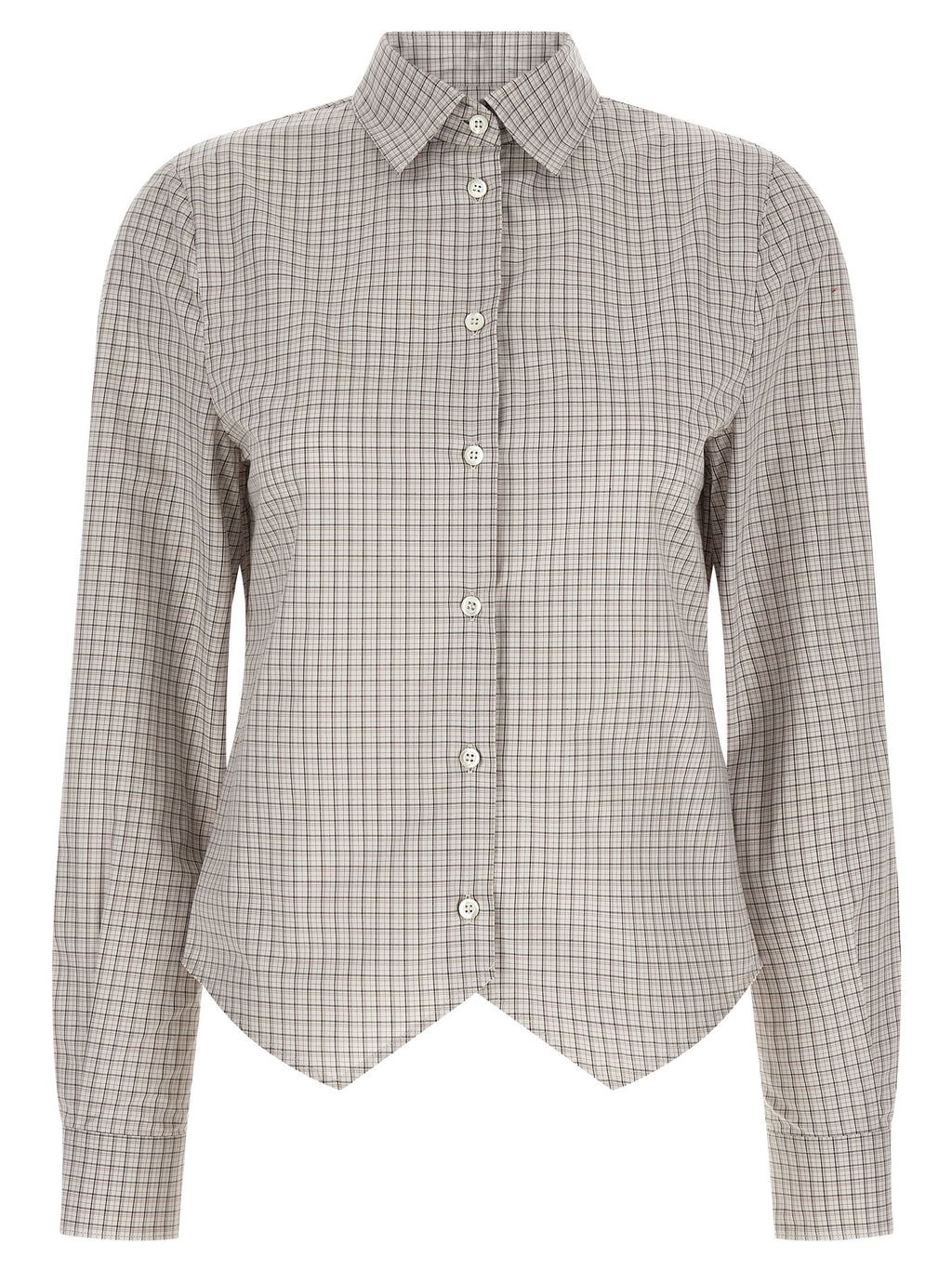 Beige Cotton Blouse