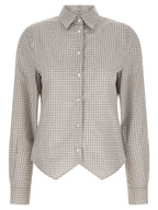Beige Cotton Blouse
