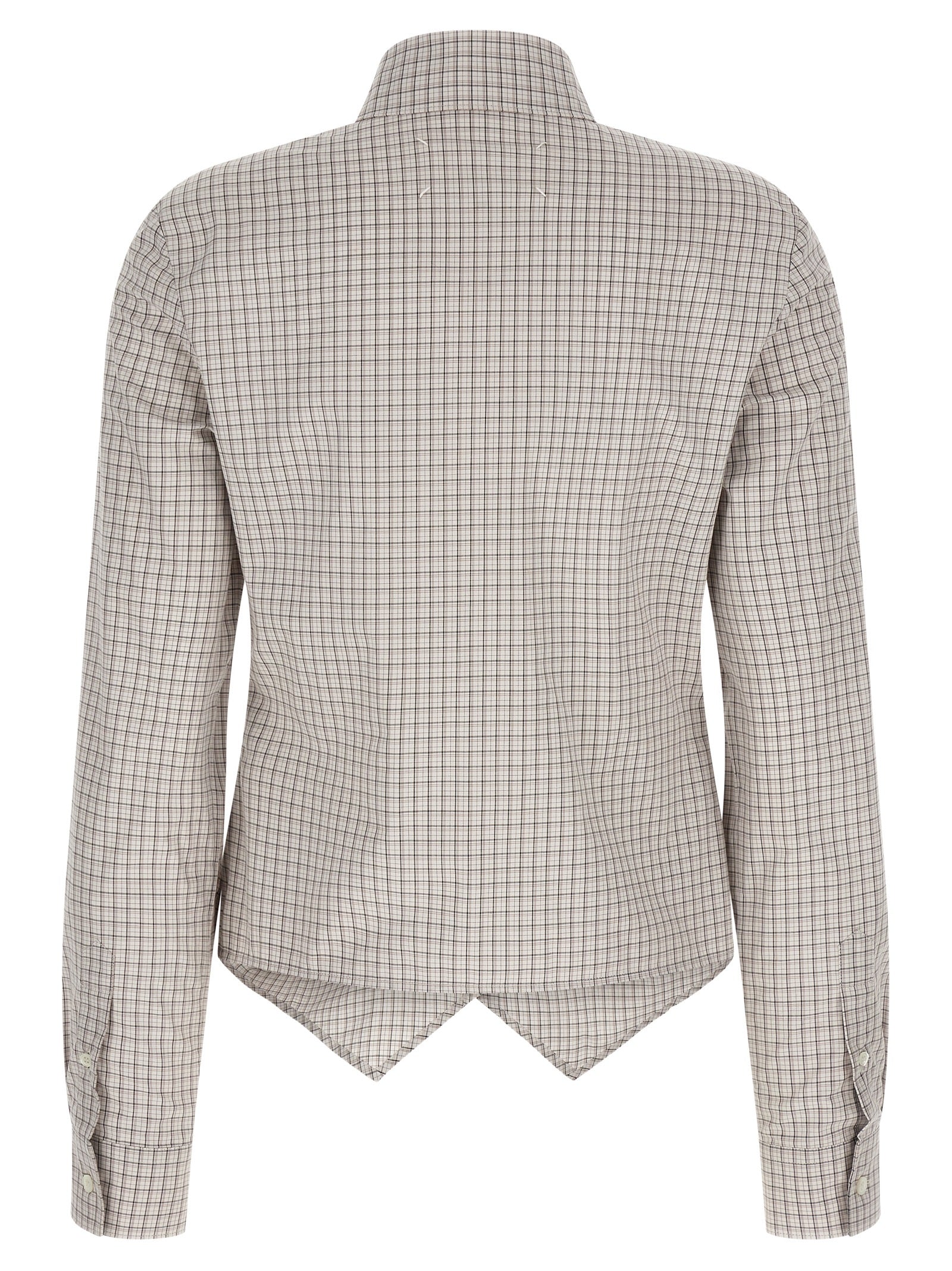 Beige Cotton Blouse