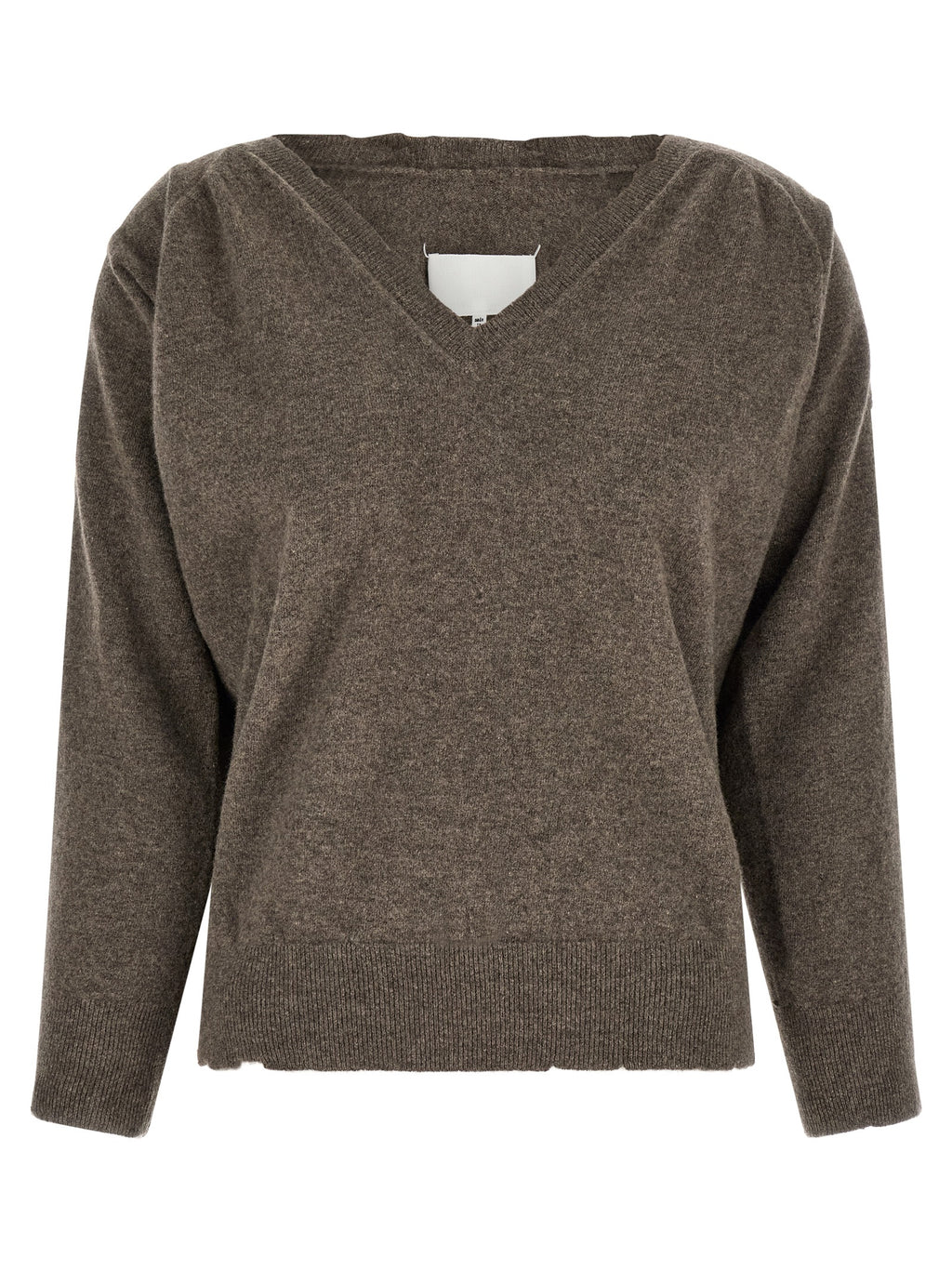 Brown Virgin Wool Cardigan