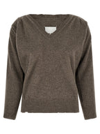 Brown Virgin Wool Cardigan