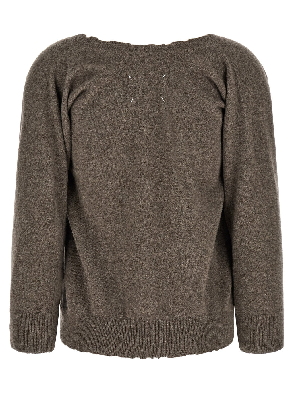Brown Virgin Wool Cardigan