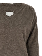 Brown Virgin Wool Cardigan