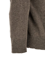 Brown Virgin Wool Cardigan