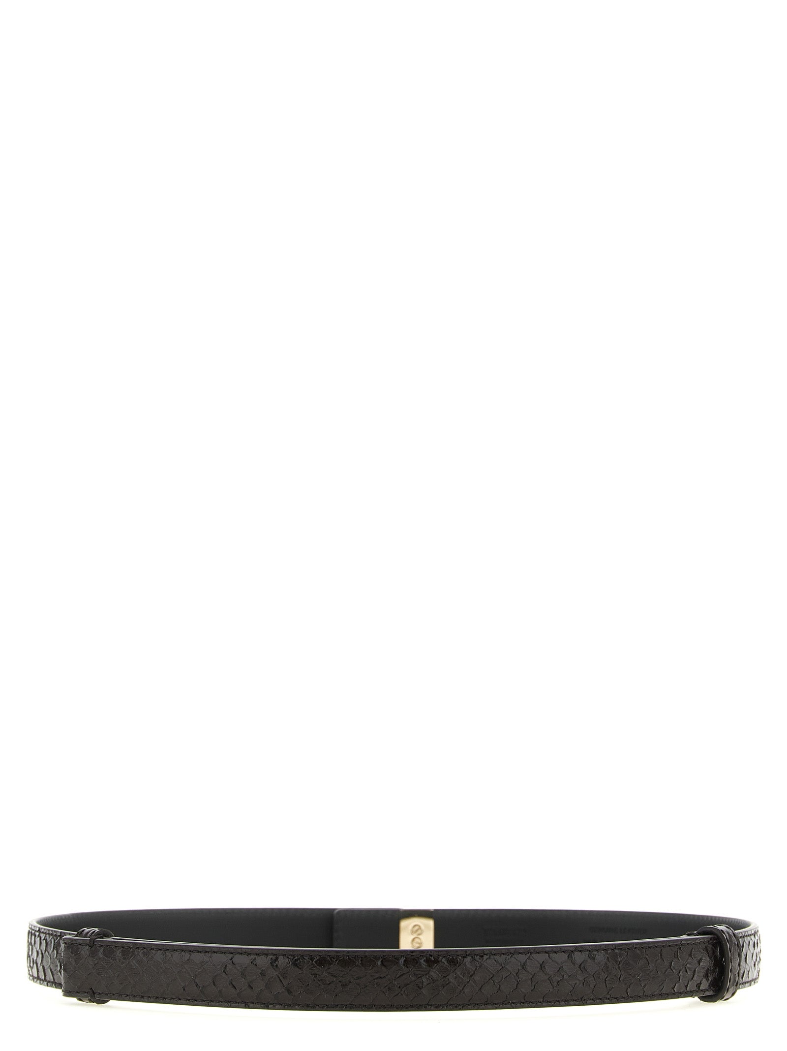 Brown Calfskin Regular Belt