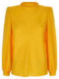Bicolor Silk Blouse