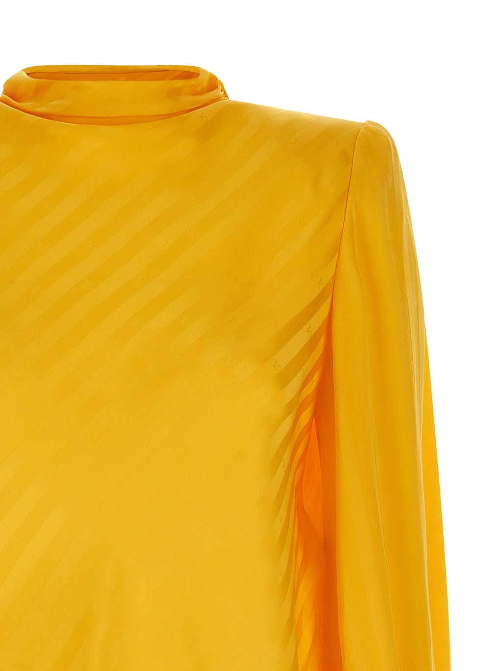 Bicolor Silk Blouse