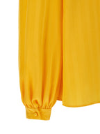 Bicolor Silk Blouse