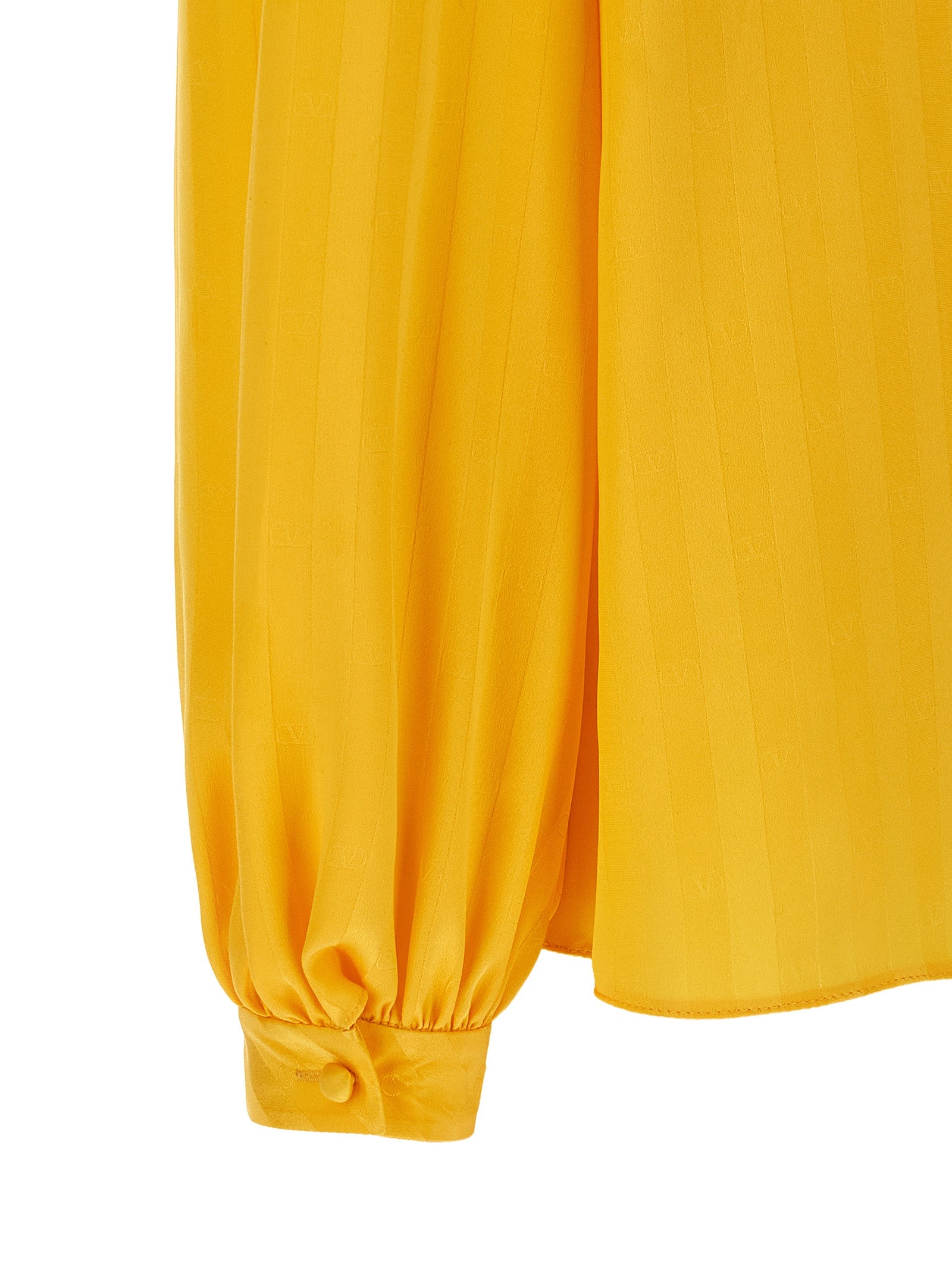 Bicolor Silk Blouse