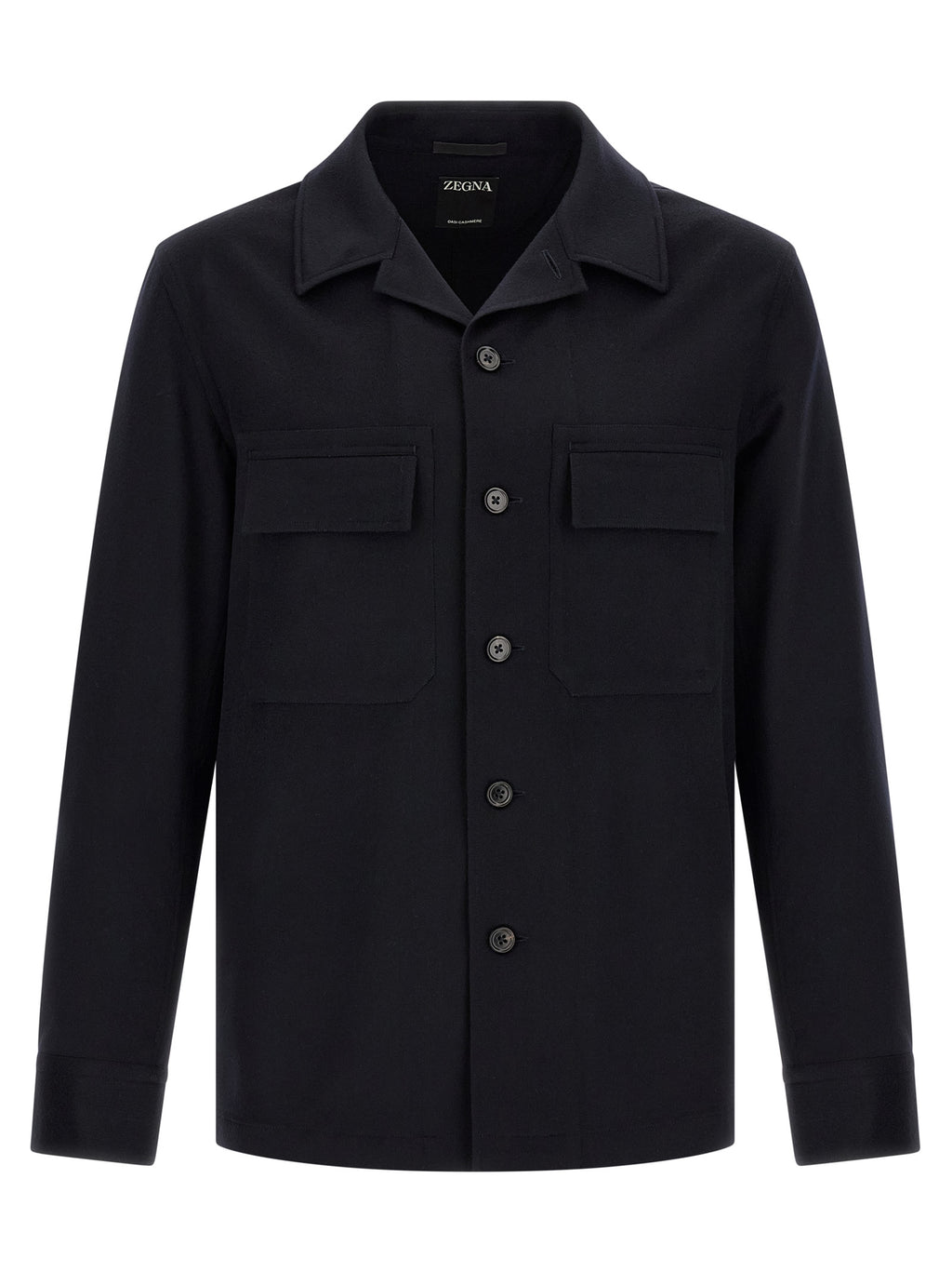 Blue Wool Blouse
