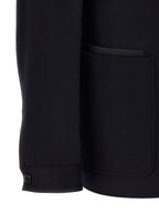 Blue Cashmere Full-Length Jacket