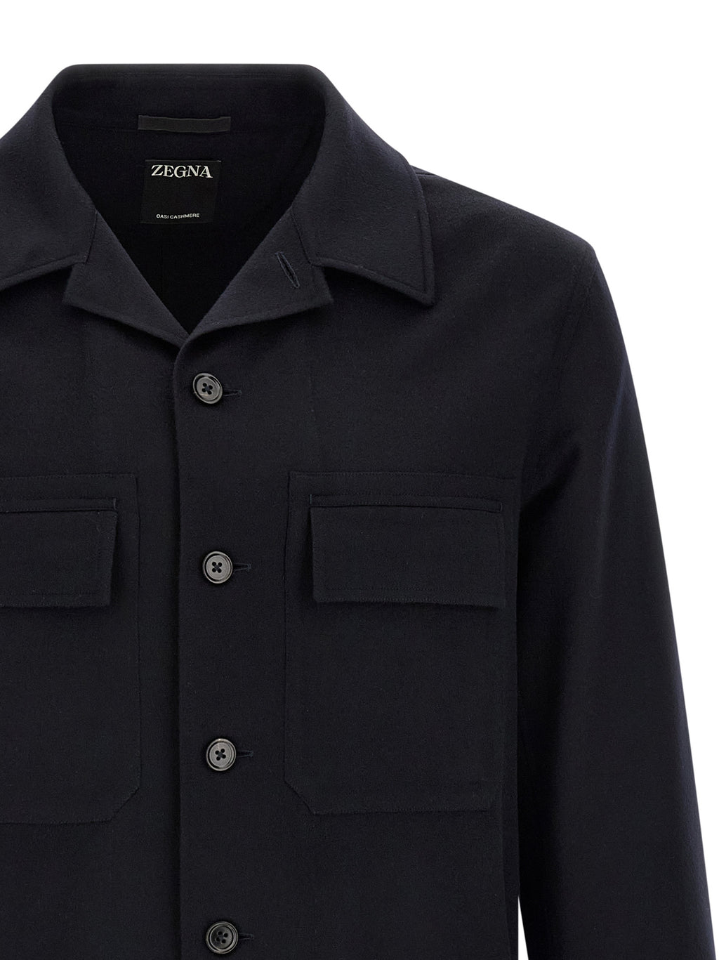 Blue Wool Blouse