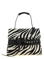 Bicolor Calfskin Handbag