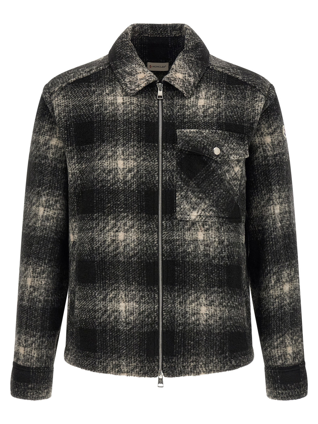 Gray Polyester Blouse