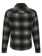 Gray Polyester Blouse