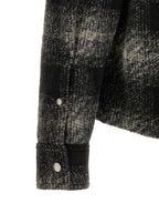 Gray Polyester Blouse