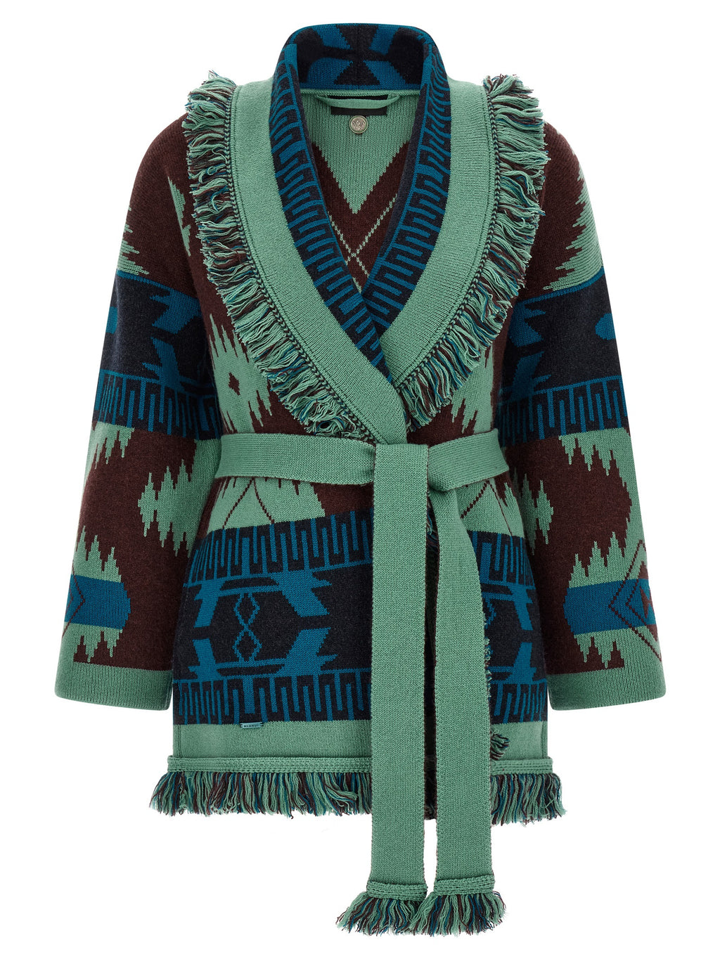 Multicolor Cashmere Cardigan