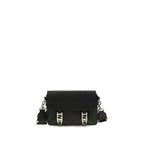 Black Calf Leather Bos Taurus Shoulder Bag