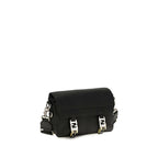 Black Calf Leather Bos Taurus Shoulder Bag