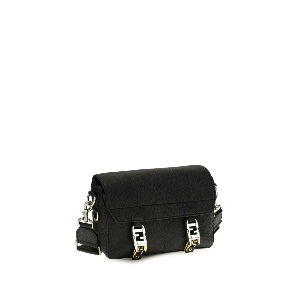 Black Calf Leather Bos Taurus Shoulder Bag