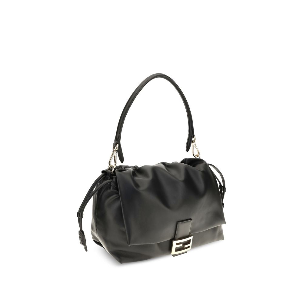 Black Calf Leather Bos Taurus Shoulder Bag