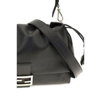 Black Calf Leather Bos Taurus Shoulder Bag