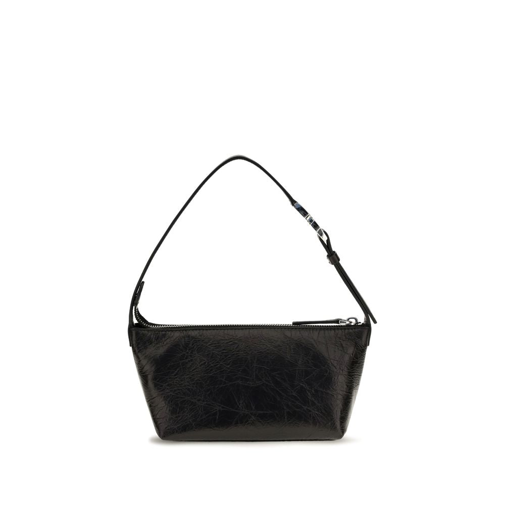 Black Calf Leather Bos Taurus Clutch Bag