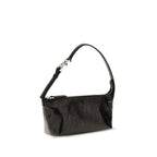 Black Calf Leather Bos Taurus Clutch Bag