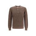 Brown Linen Sweatshirt