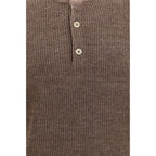 Brown Linen Sweatshirt