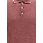 Bordeaux Cashmere Polo Shirt