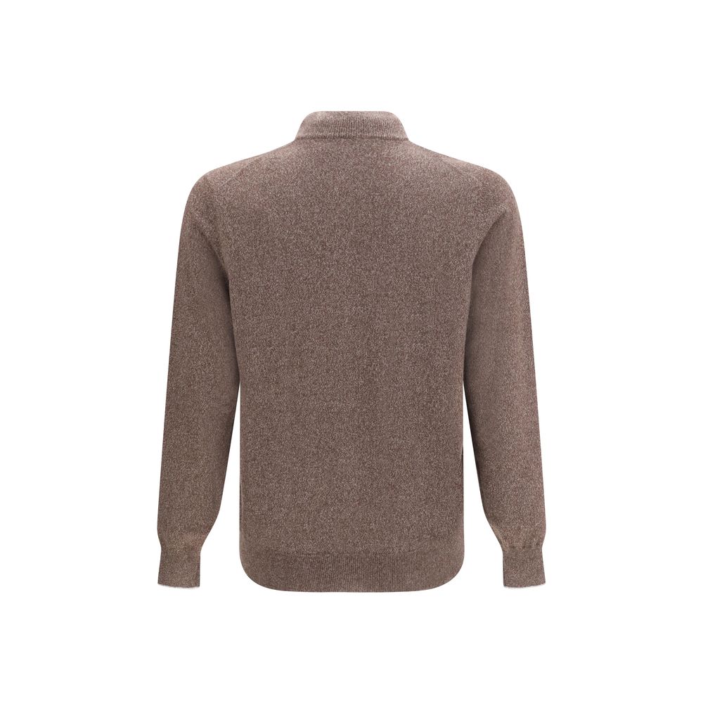 Brown Cashmere Cardigan