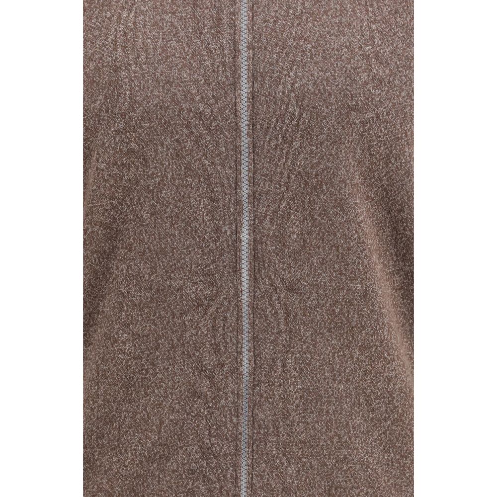 Brown Cashmere Cardigan