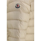 Beige Polyamide Full-Length Jacket