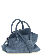 Blue Cotton Handbag