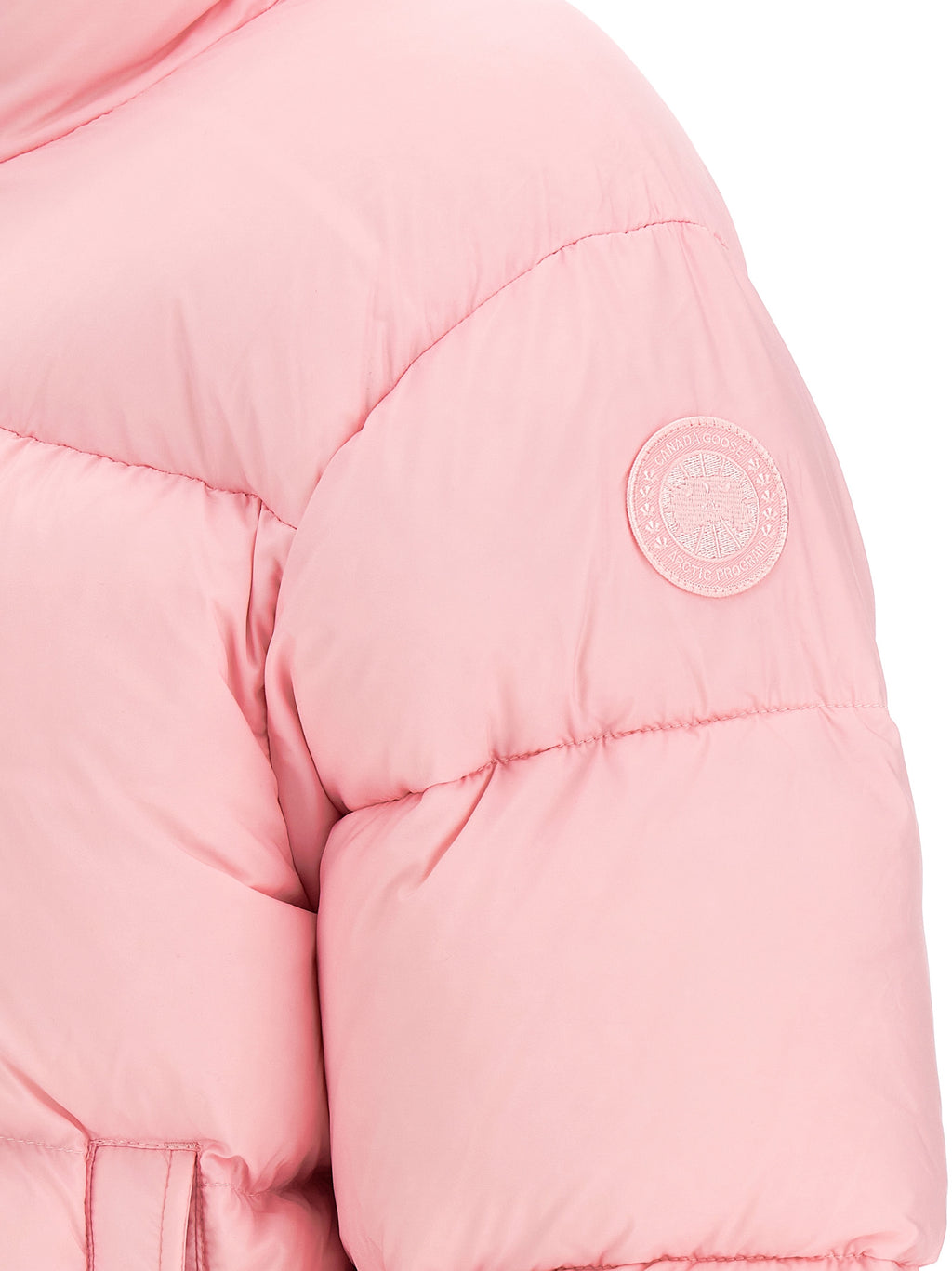 Multicolor Polyamide Full-Length Jacket