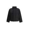 Black Polyester Parka